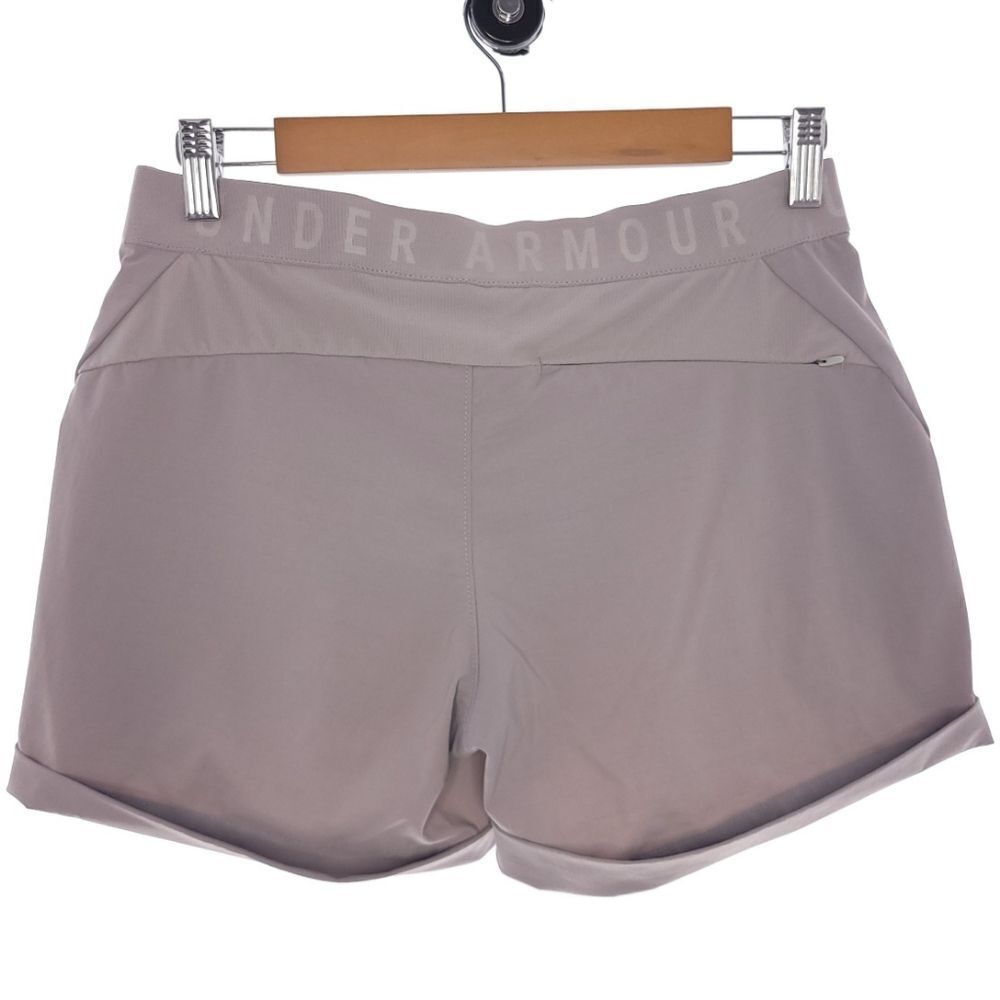 Under Armour Heatgear Fitted Solid Gray Womens Si… - image 7